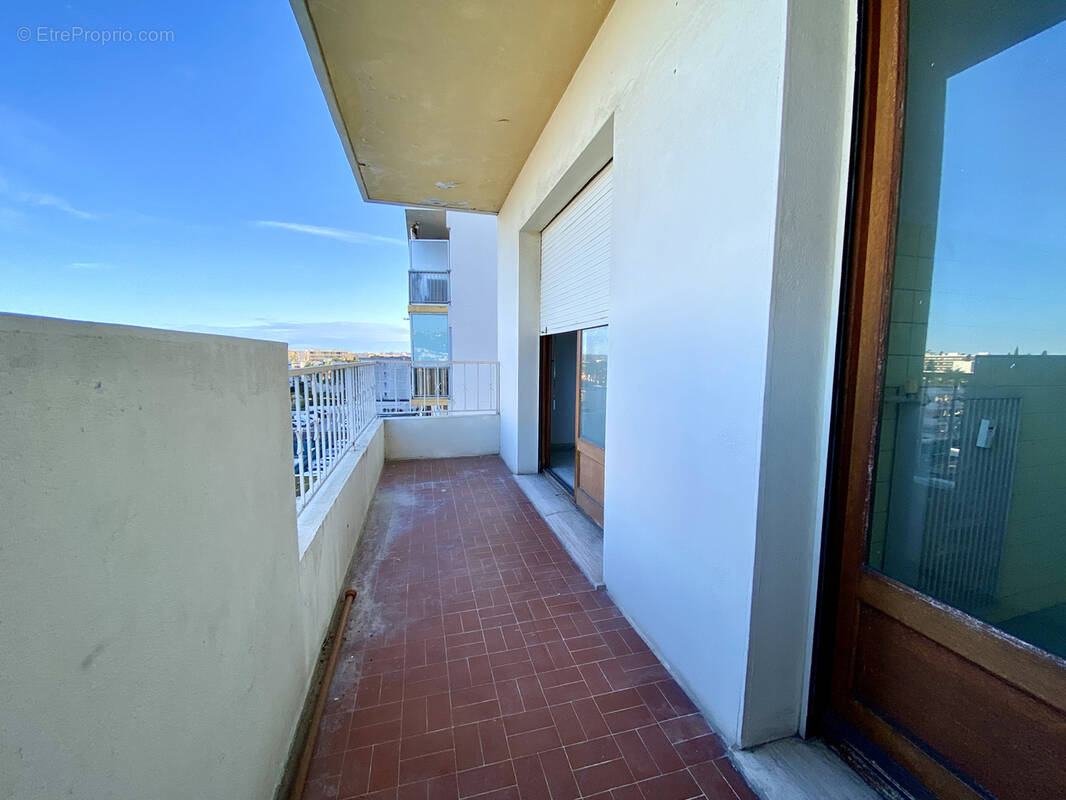 Balcon - Appartement à CAGNES-SUR-MER