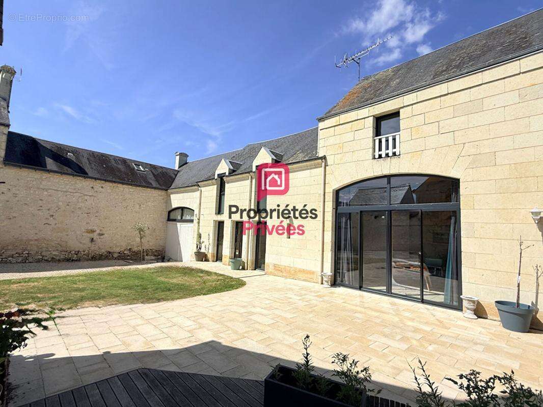 Maison Ancienne Beaumont En Veron 286m2 - Gîte - - photo 17