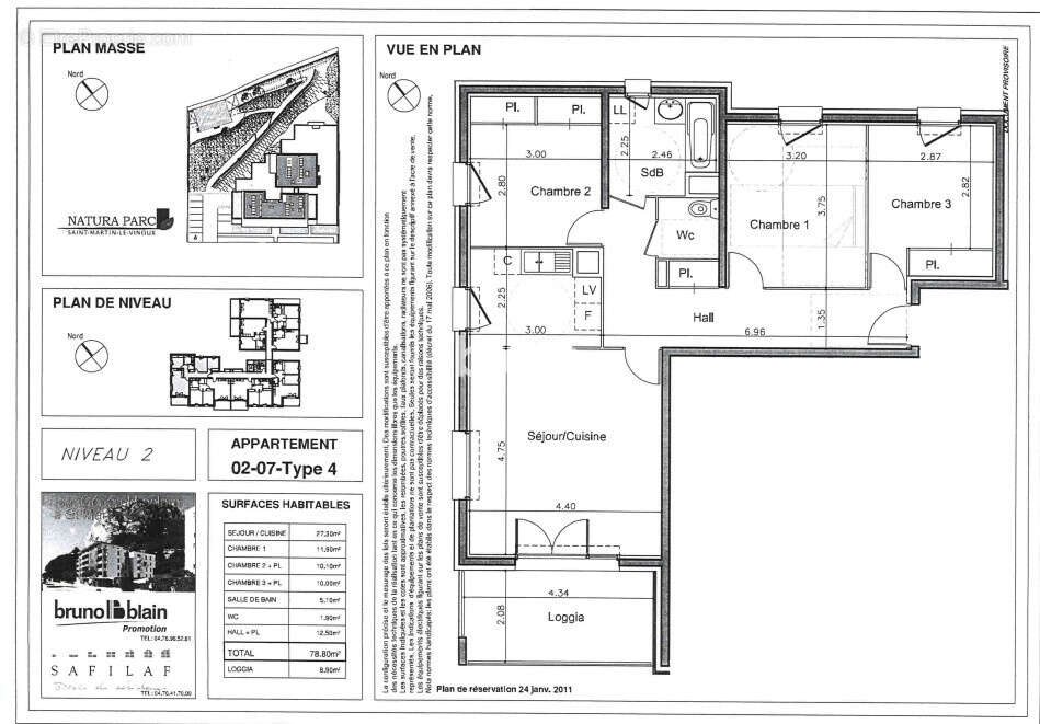 Appartement à SAINT-MARTIN-LE-VINOUX