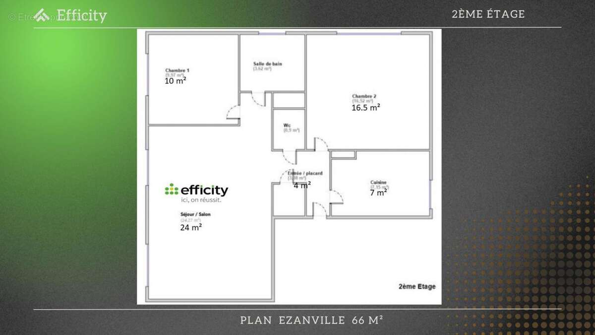 Appartement à EZANVILLE