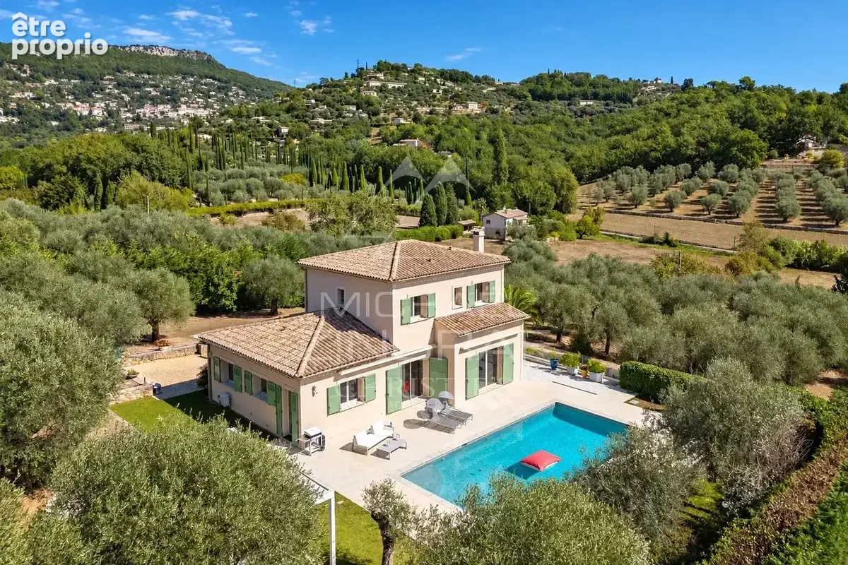 Villa avec piscine à Grasse, à 5 minutes d'Opio – 340 m² – Terrain de 5 000 m² - photo 2