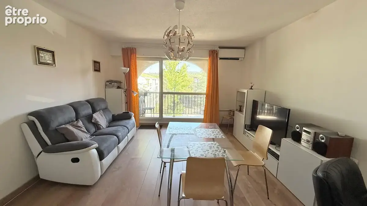 Aix en provence - T2 lumineux avec balcon, climatisation et place de parking. - photo 5