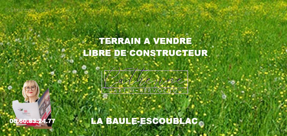Terrain à LA BAULE-ESCOUBLAC