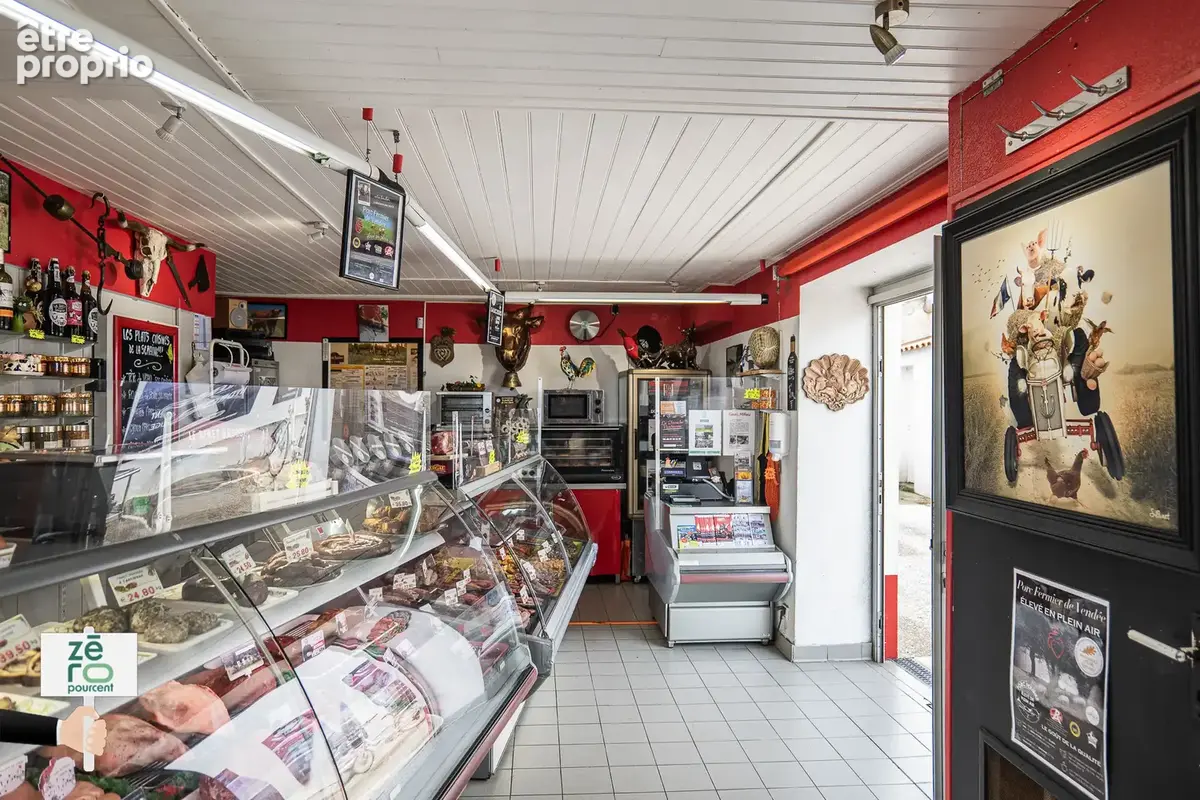 À vendre   boucherie charcuterie traiteur rôtisserie   emplacement no1 à la tranche-sur-mer - photo 11