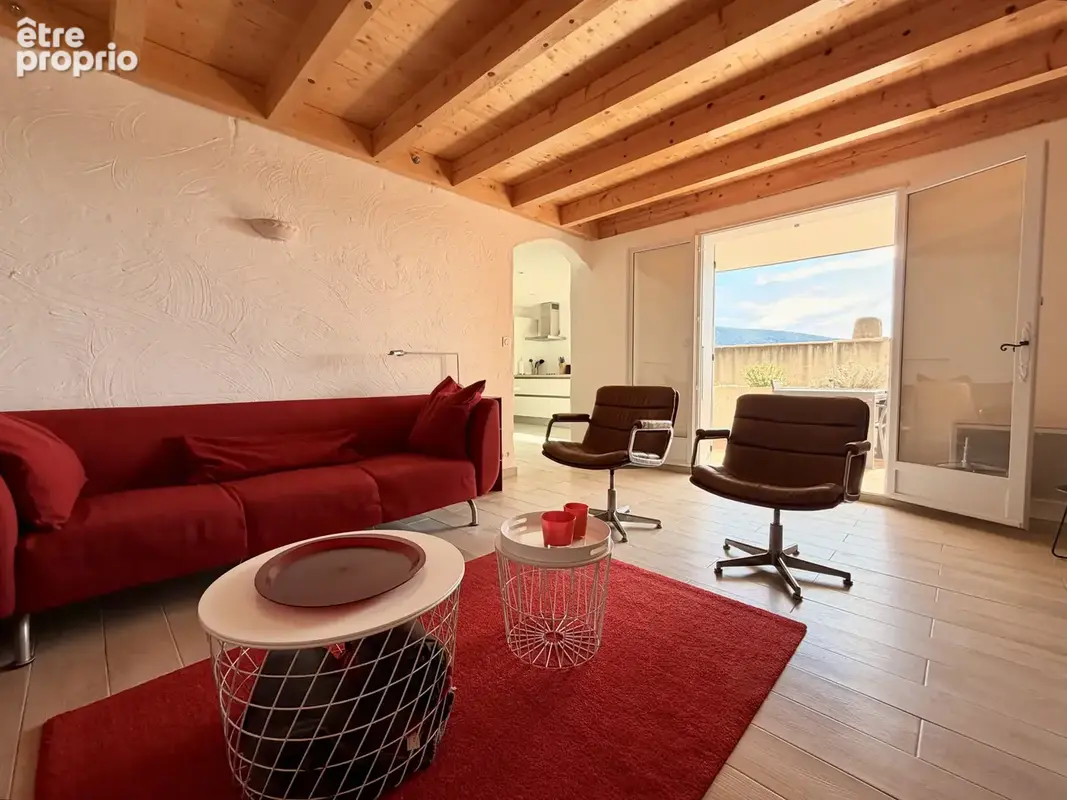 Mollans sur ouveze - joli bastidon 94m2 terrasse avec vue - photo 5