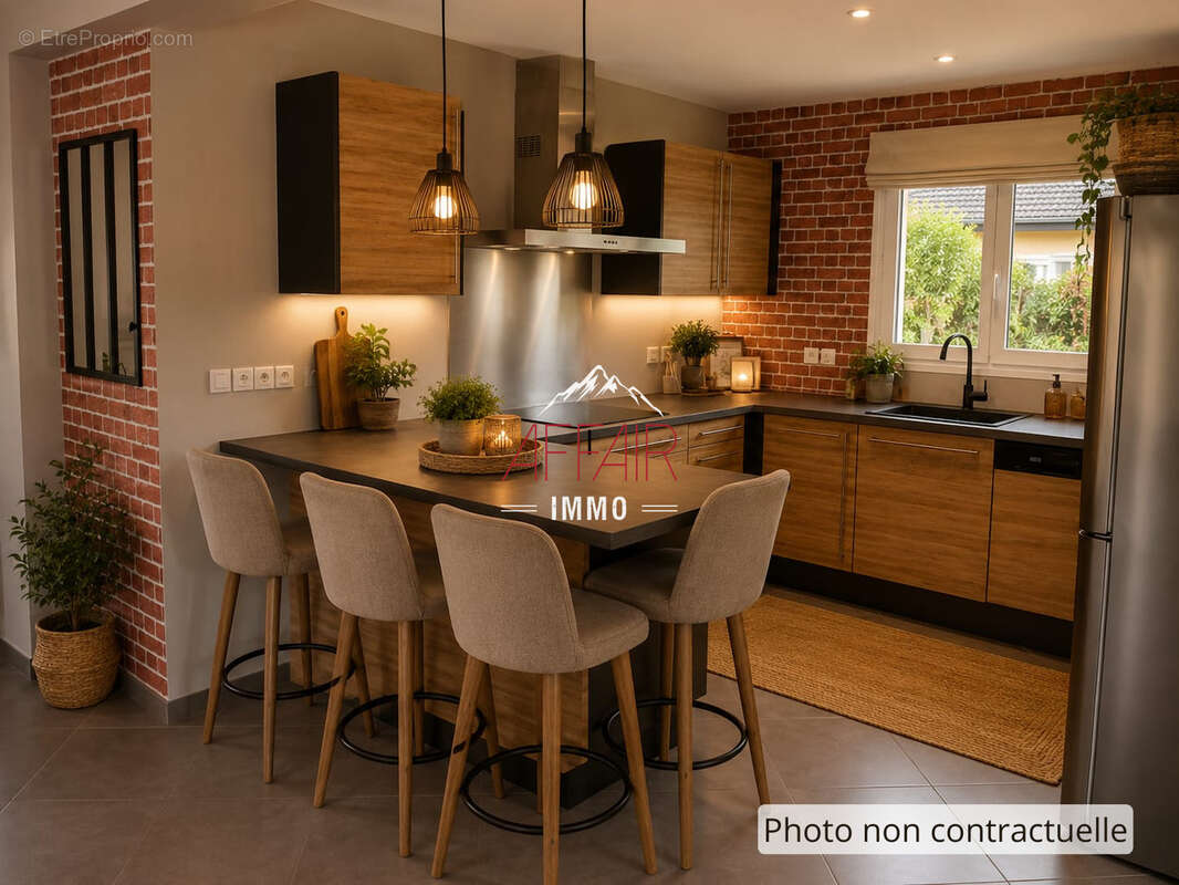 Maison mitoyenne avec garage (74580) viry - photo 9