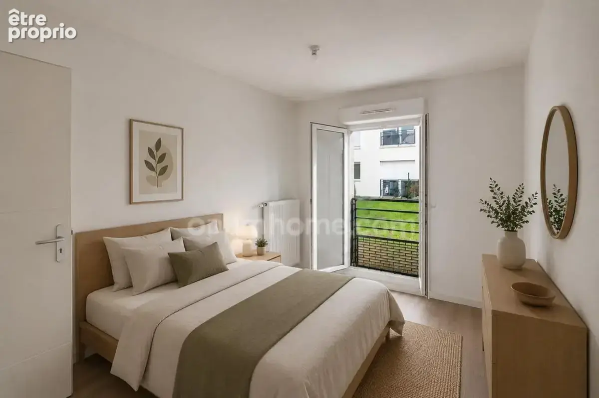 Thorigny sur marne (77) - appartement 3 pieces 70m2 - 2 chambres - lumineux - terrasse - residence recente - cave - parking en s - photo 6