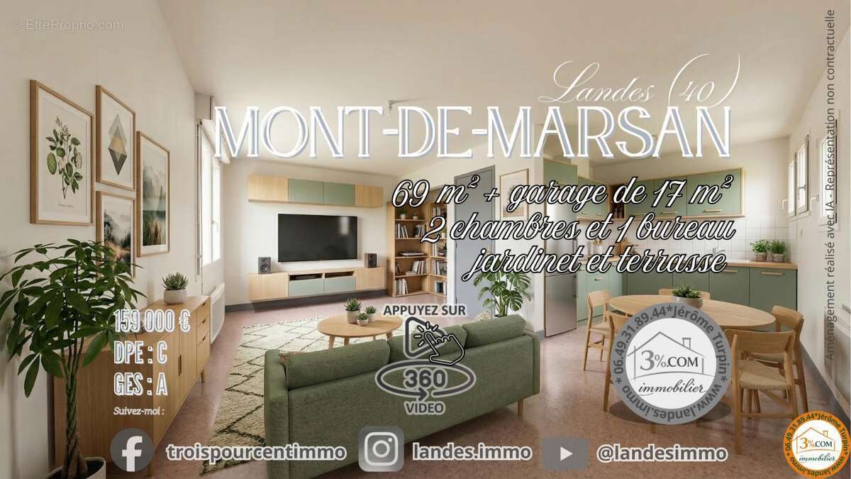 Maison à MONT-DE-MARSAN