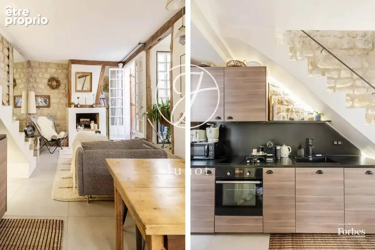 Paris 18e - ABBESSES - Duplex - 36.38m² Carrez - 1 chambre - Calme - photo 4