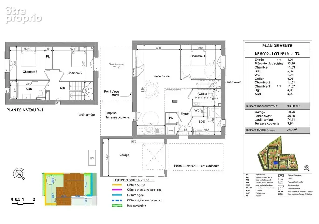 Lieux uniques ® x propriétés privées propose maison individuelle de 107,90 m² proximité immédiate de - photo 5