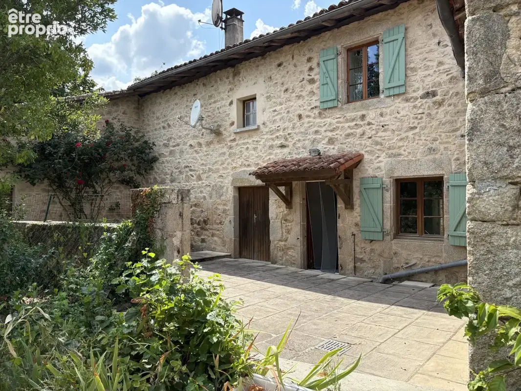 Saint-Mathieu : jolie maison du bourg de 3 pièces avec garage, terrasse et jardin clos - photo 21