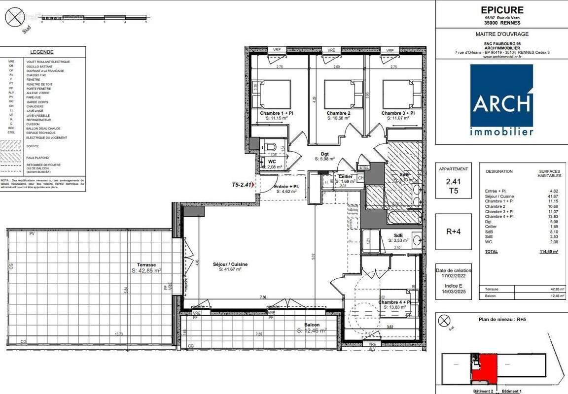 Appartement à RENNES