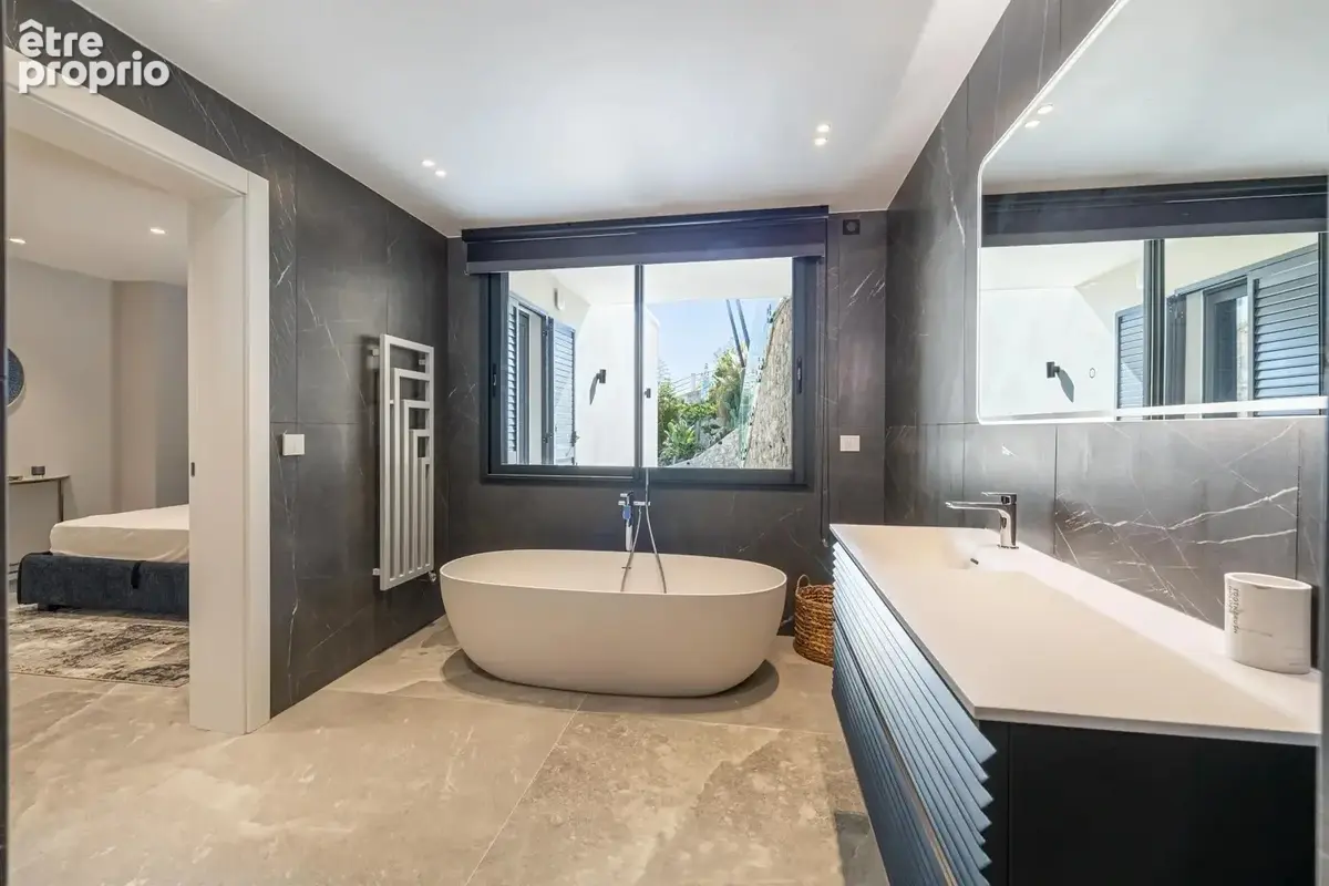 Èze – Villa contemporaine rénovée avec vue mer - photo 12