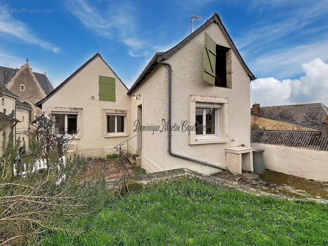 COURDEMANCHE (72)Maison de plain-pied 59m²-cebtre-bourg-jardin - garage- cave - photo 24