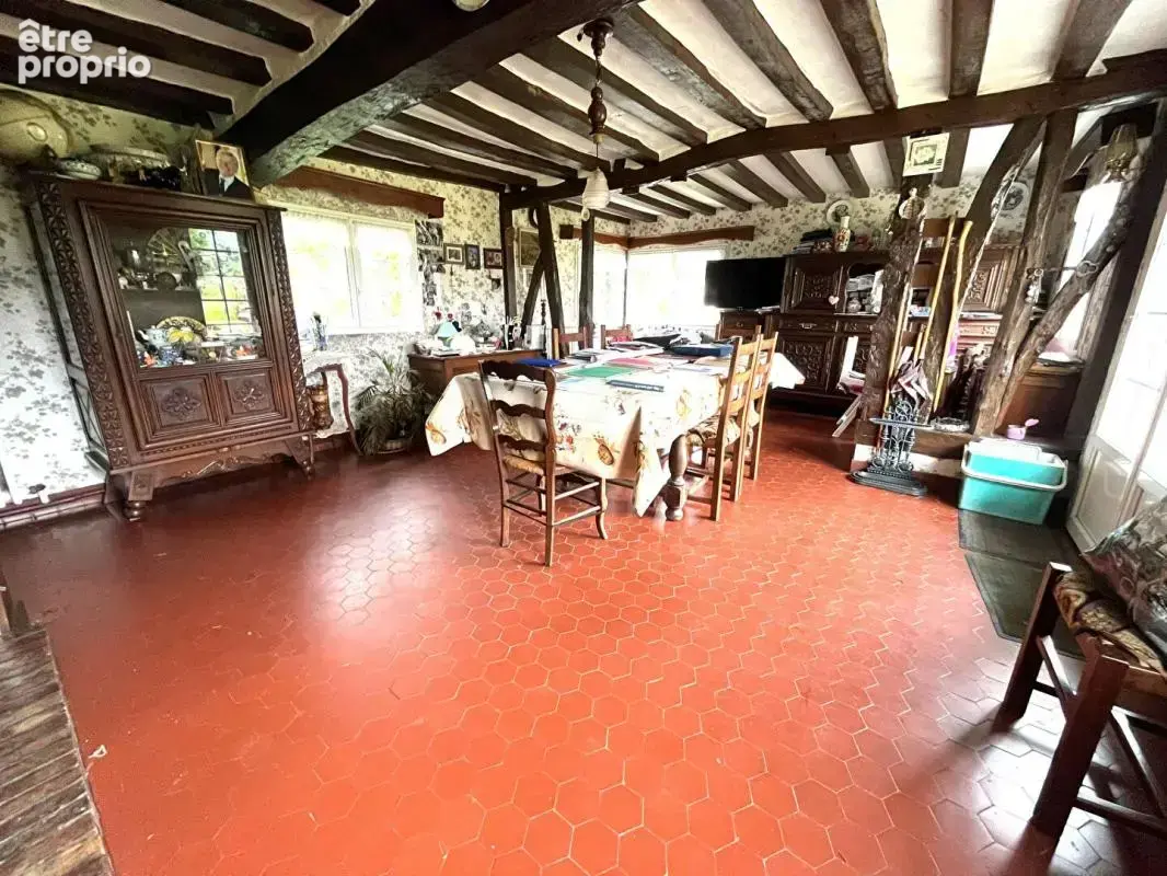 Fermette ancienne 5 pieces 80m2 dependance 90m2 - photo 6