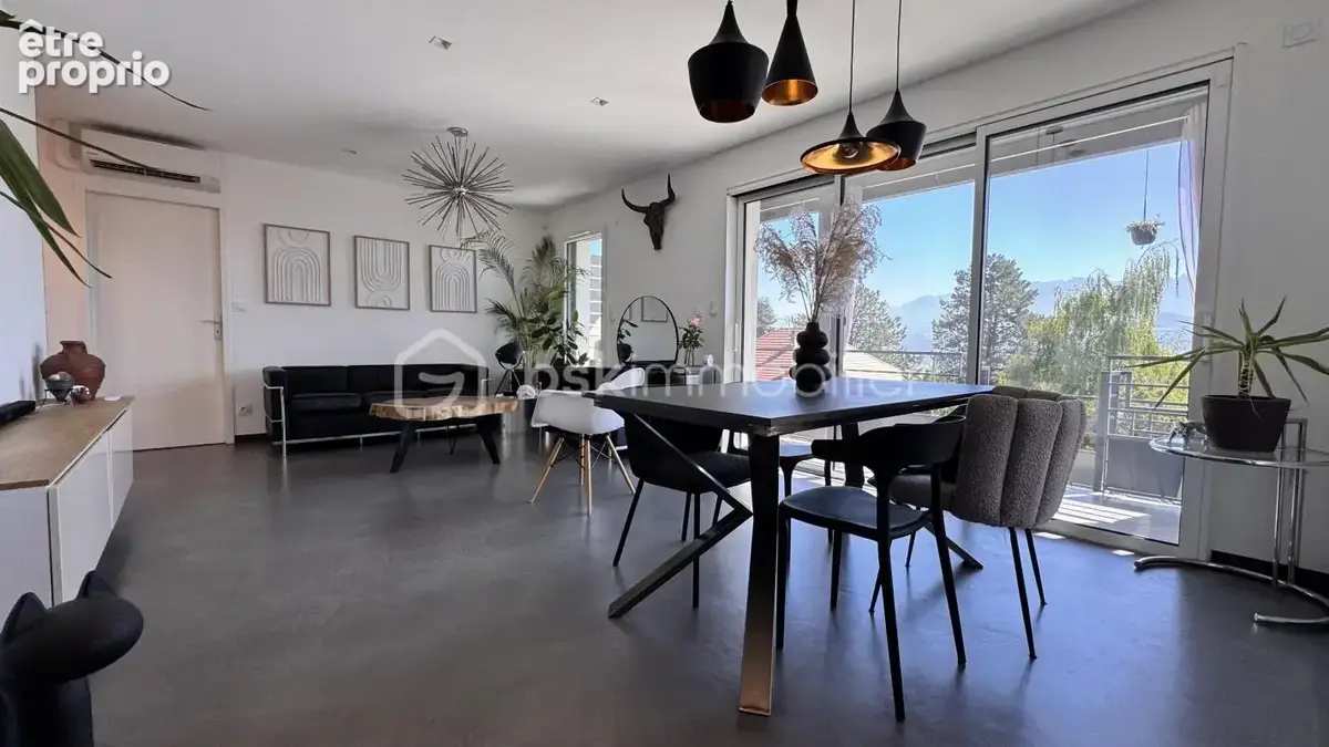 Seysins hauteurs — villa contemporaine de 2020 avec vue panoramique - photo 6