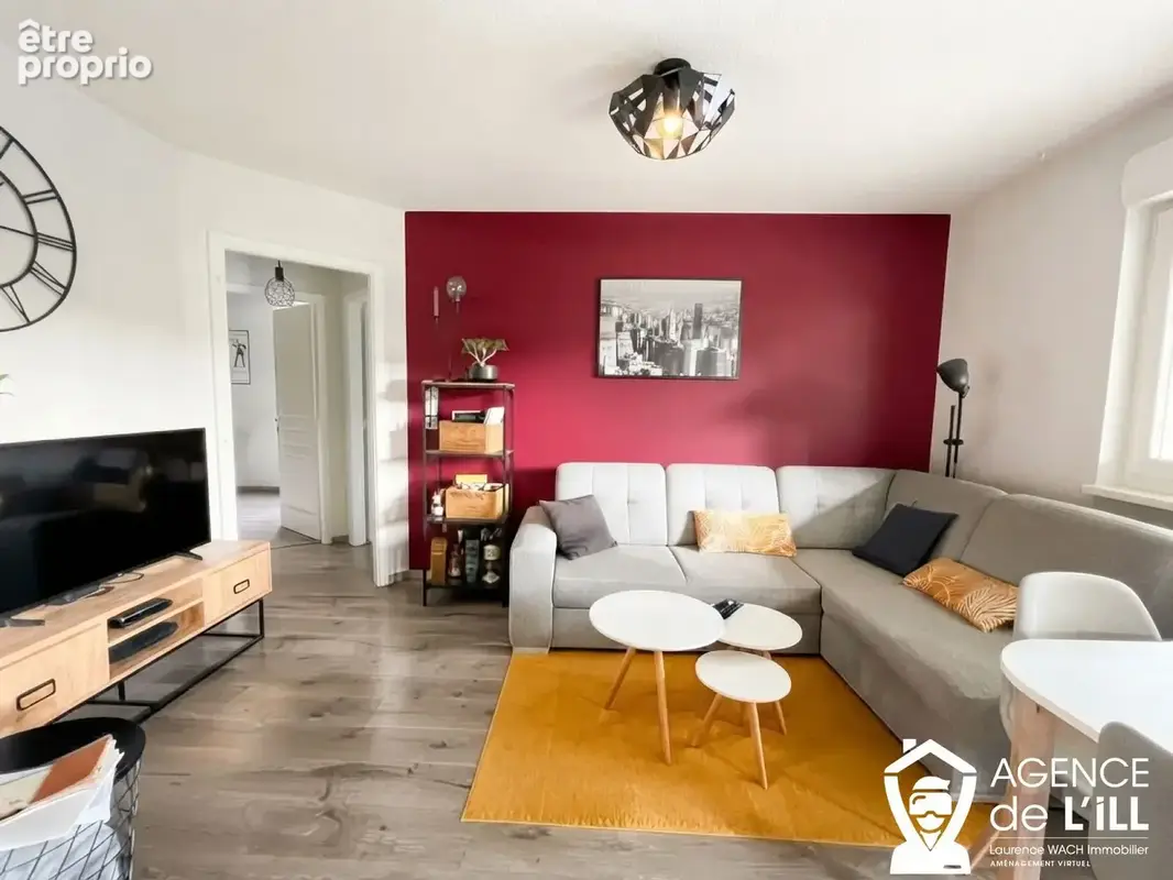 Sélestat   Résidence Le Muhlbaechel   Agréable 3 pièces de 65 m2 avec terrasse plein sud - photo 2