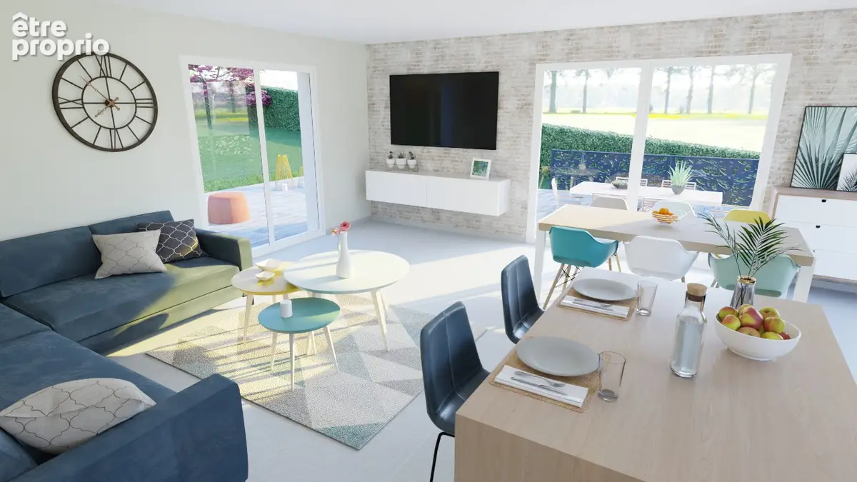 Maison + terrain (parcelle de 800 m²): REF 644 - photo 3