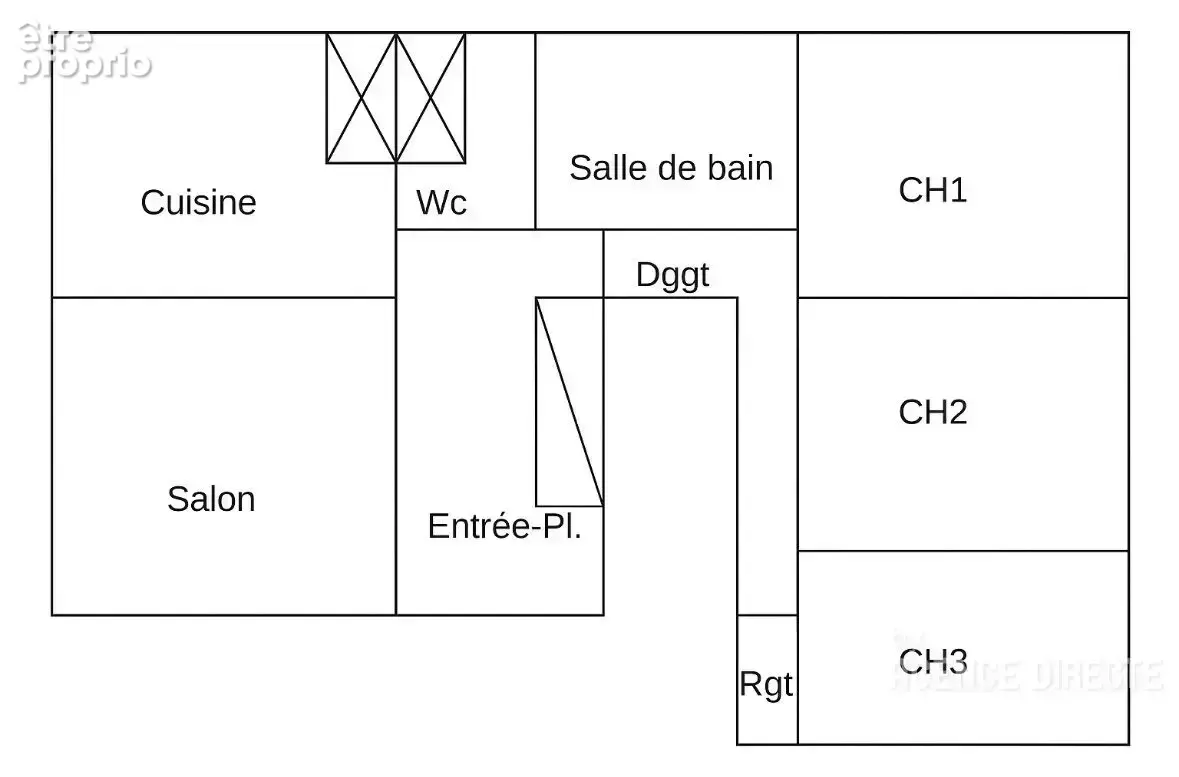 Appartement Rennes Sud - T4 - 89 m2 - cave et parking privatif - photo 14