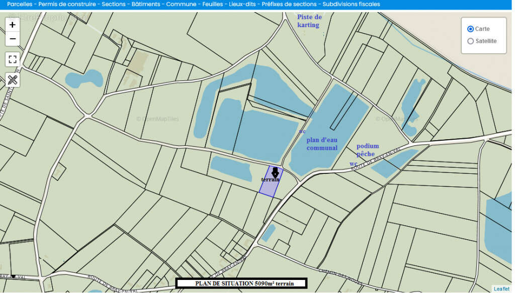 Terrain à SAINT-BENOIT-SUR-LOIRE