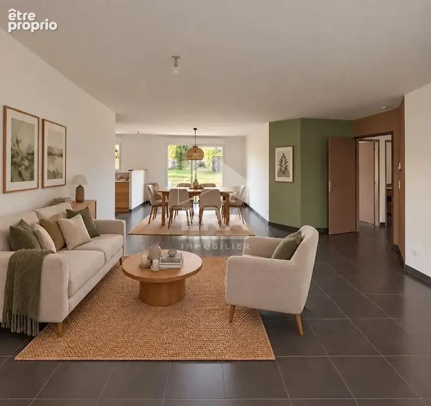 Maison 90m² à saint-georges-des-coteaux - photo 3