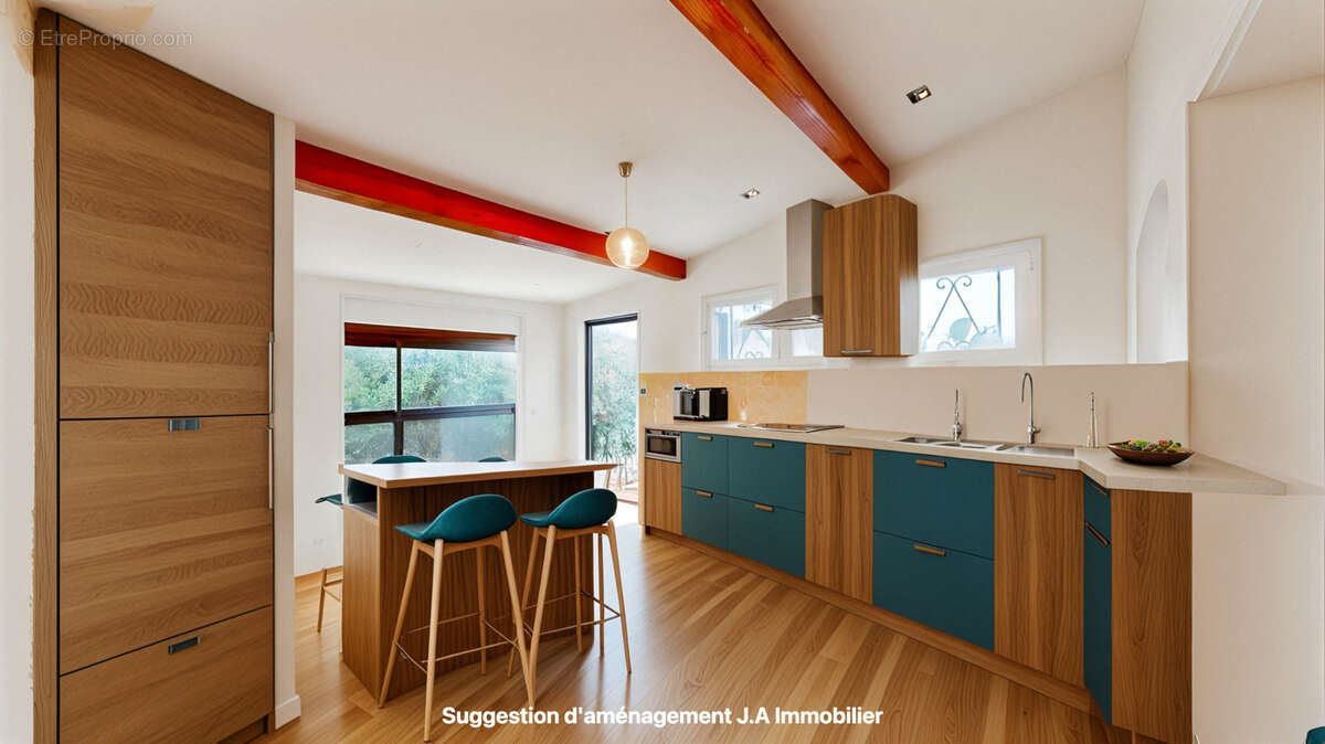 Maison à rénover, piscine, terrain 1660 m2 - photo 16