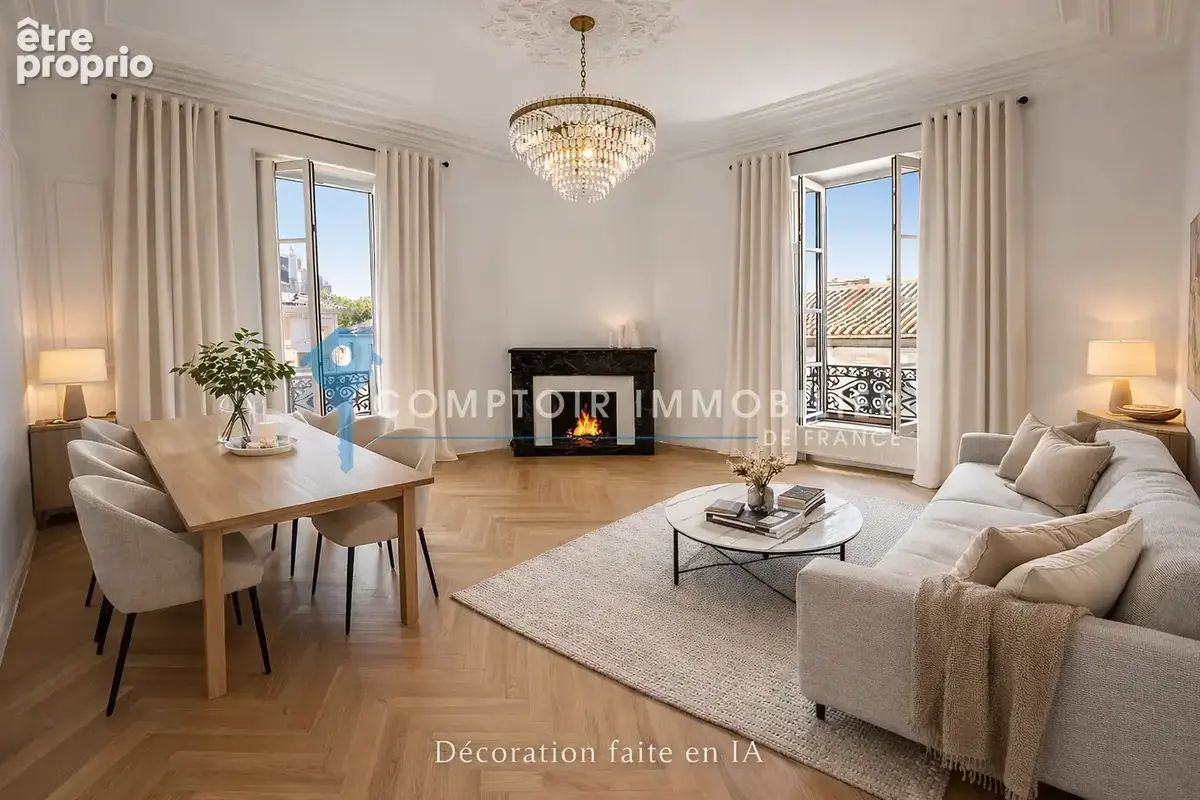 Exclusivité Appartement 144 m2, 3 chambres, grenier + cave - proche arènes - photo 2
