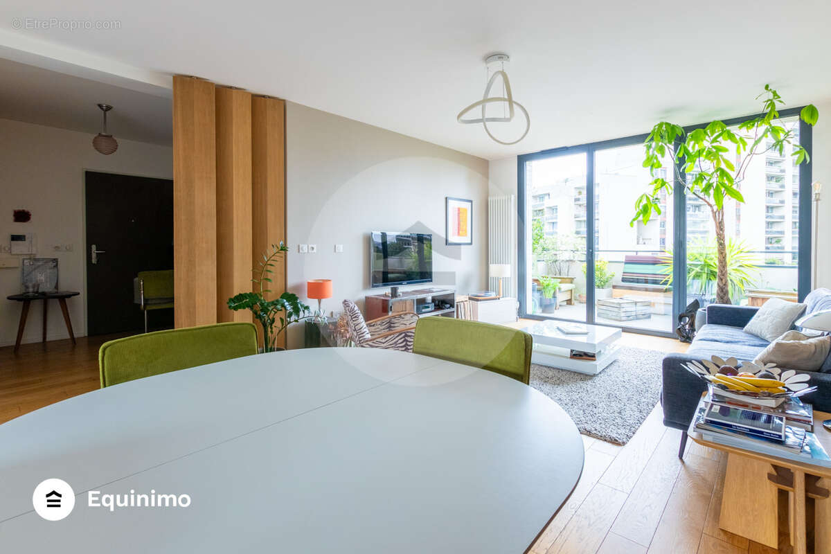 Superbe duplex familial 133 m2, terrasses, vue Canal de l’Ourcq - photo 5