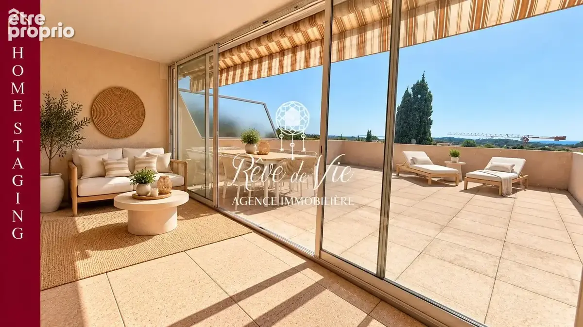 2 pièces + cabine avec grande terrasse vue mer - photo 4