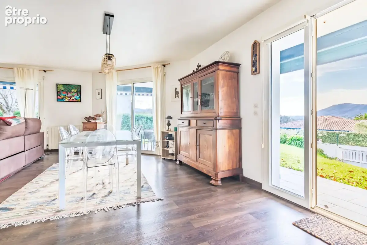 Maison de plain-pied avec jardin et vue montagnes à Hendaye - photo 3