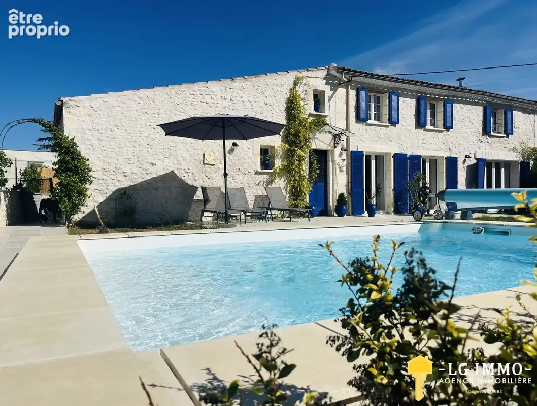 Charentaise en pierre rénovée avec piscine dans un hameau calme de Meschers - photo 26