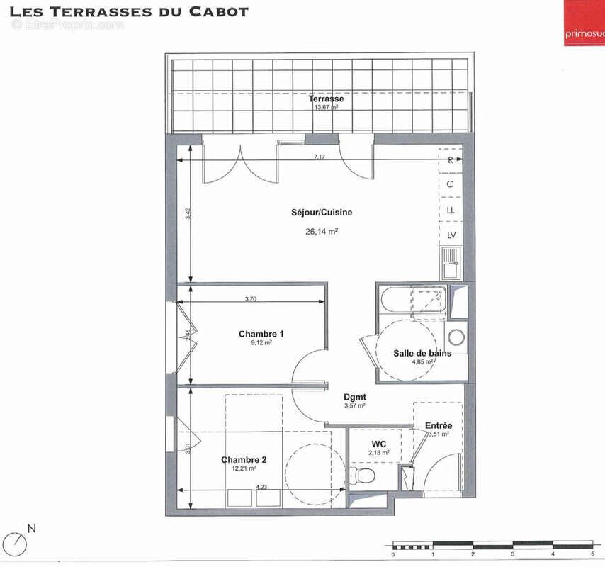 Appartement à MARSEILLE-9E