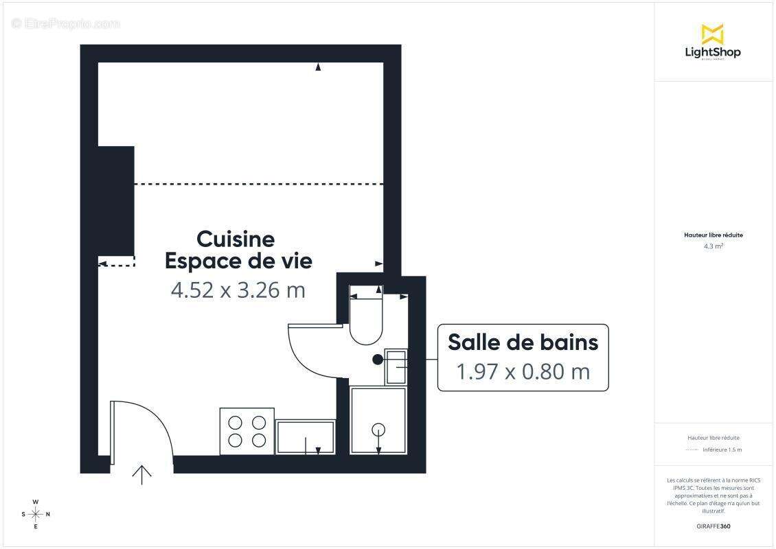 Appartement à PARIS-9E