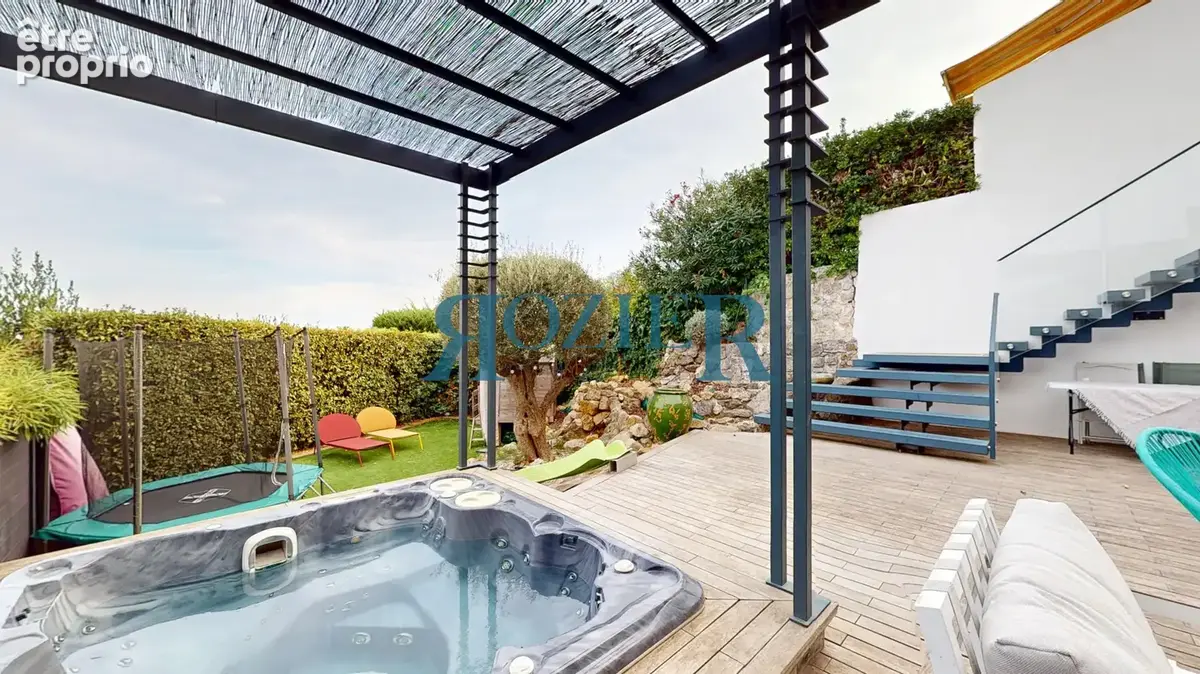 A vendre vallauris  puissanton villa californienne  vue mer 5 pieces 3 chambres 128m2 sur 277 de terrrain - photo 23