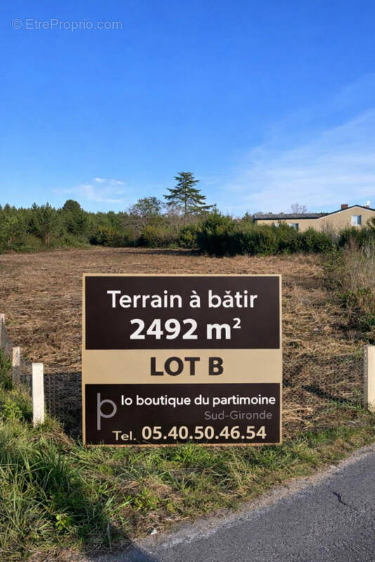 Terrain à GANS