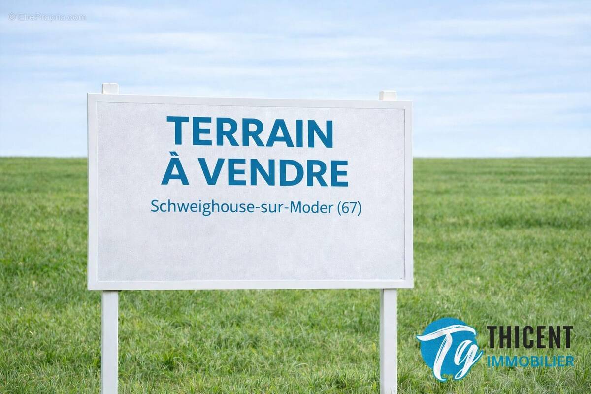 Terrain à SCHWEIGHOUSE-SUR-MODER