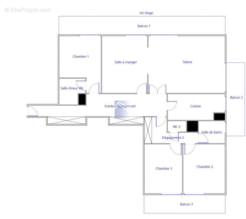 Appartement à COURBEVOIE
