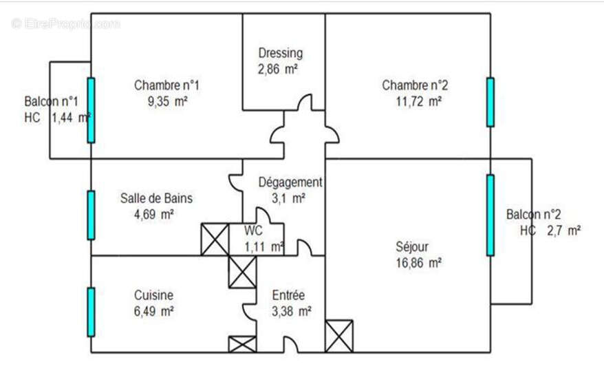 Appartement à BOIS-D'ARCY