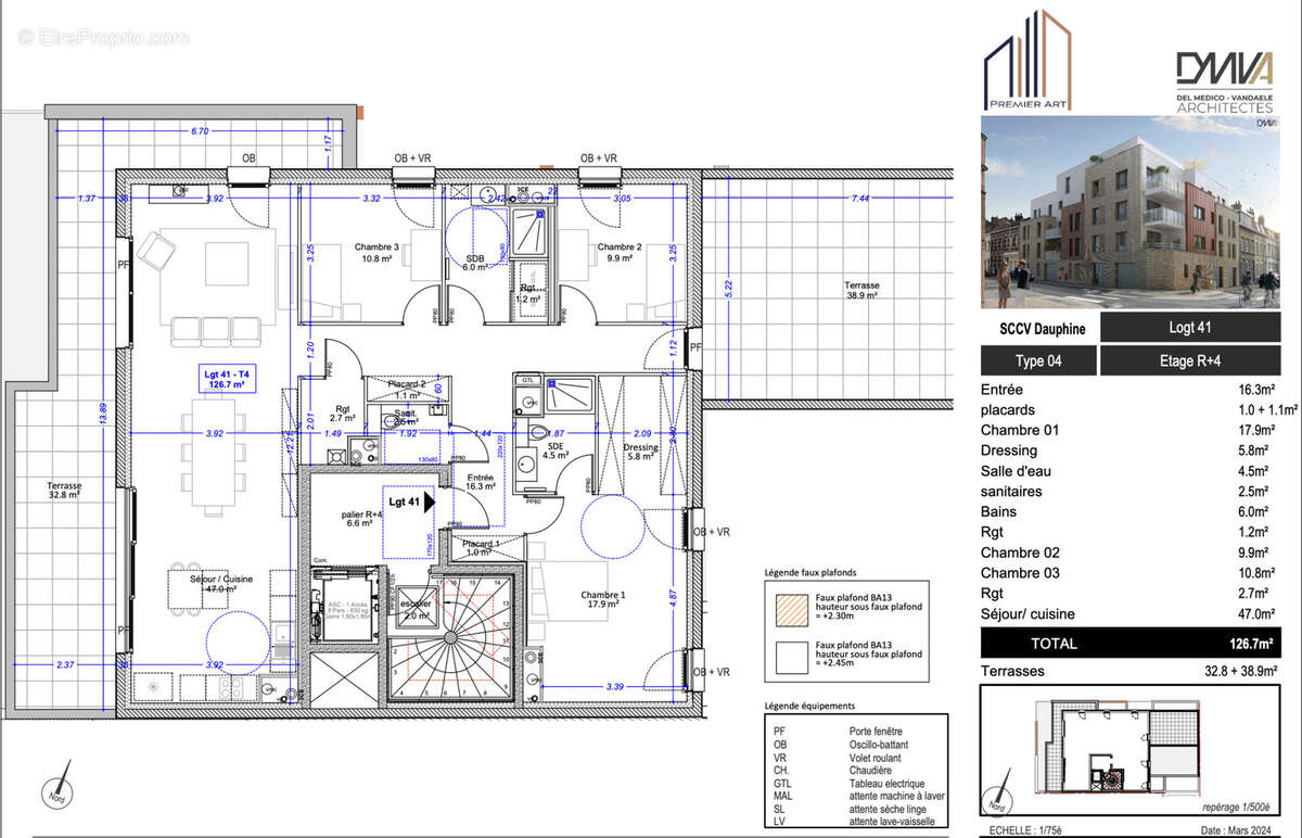Appartement à DUNKERQUE