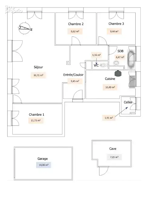 Photo 1 - Appartement à LONS-LE-SAUNIER