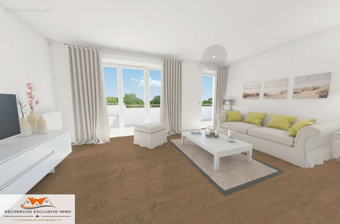 Aux portes de Nice : Appartement de 3 pièces, terrasses, 2 places de parking en sous-sol - photo 2
