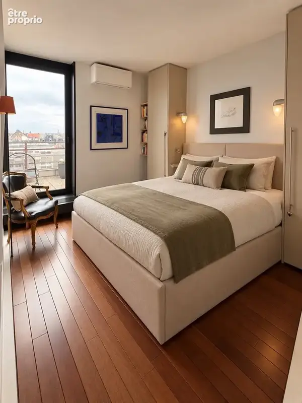 Penthouse de 86 m2 (pondéré) + cave + parking - photo 6
