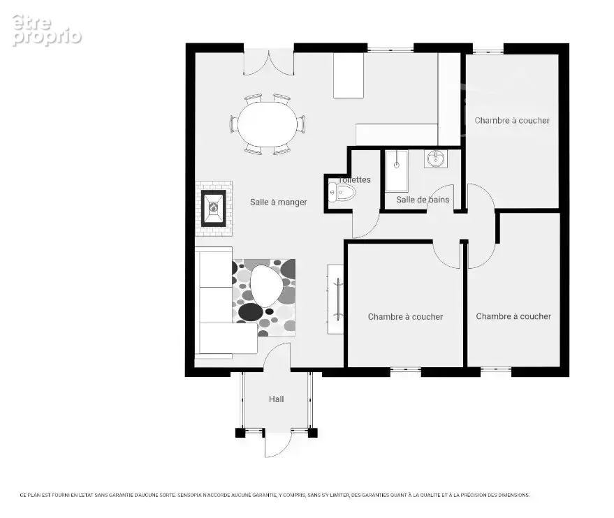 Maison 5pièces, 3 chambres sur terrain de 920m² - photo 8