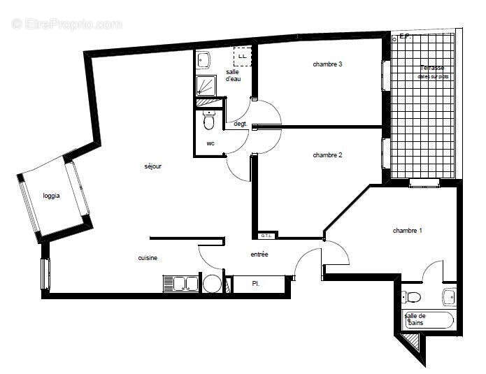 Appartement 86 m² à Montargis  - photo 9