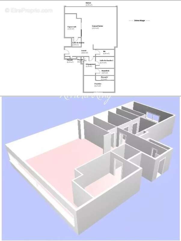 Villefranche-sur-Mer – Magnifique appartement 3P avec vue mer, piscine, parking et cave - photo 21