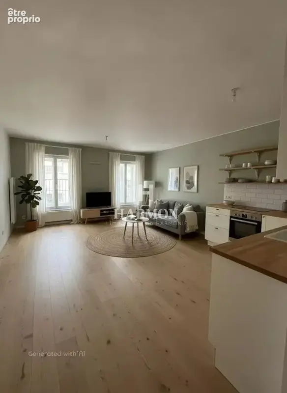 Harmon À VENDRE –T2 de 60 m² au dernier étage, en plein cœur de Pau ! - photo 1