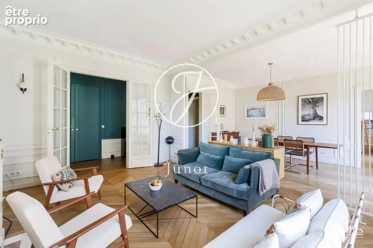 Paris 18e - AVENUE RACHEL - Appartement - 100,46m² Carrez - 2 chambres - Haussmannien - photo 14