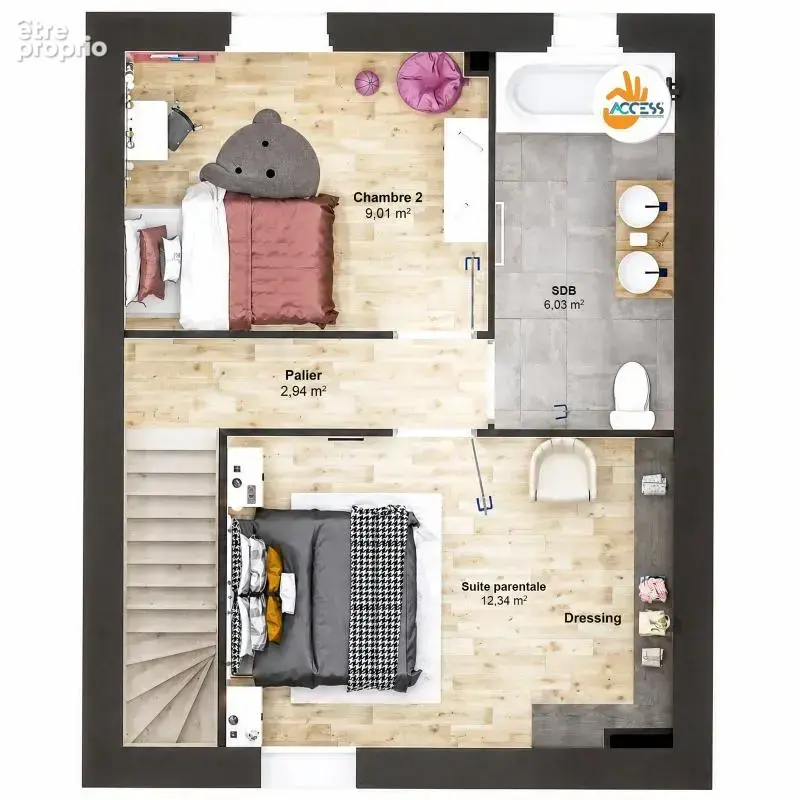 Maison 4 pièces 62 m2 - photo 8