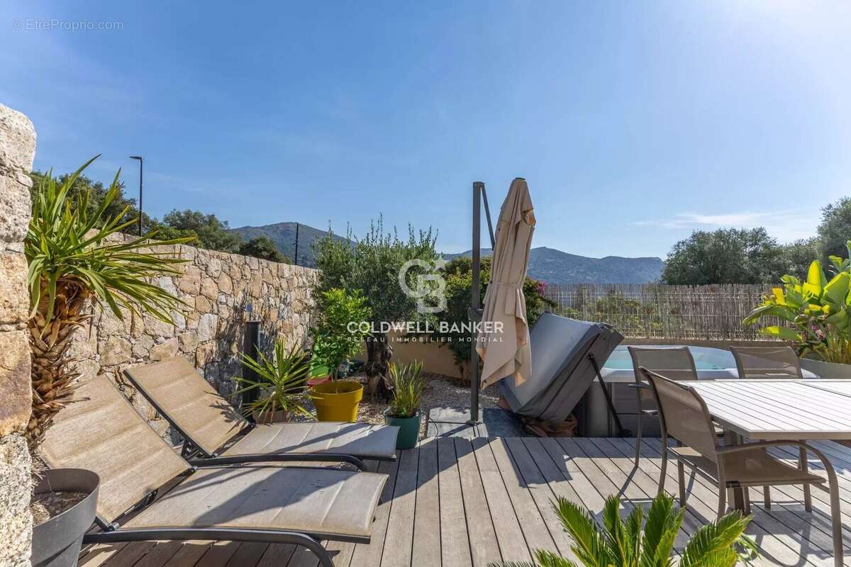 Aregno - Beau T3 vue montagne - Terrasse & jardin - photo 6