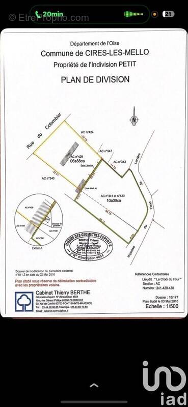 Photo 1 - Terrain à CIRES-LES-MELLO